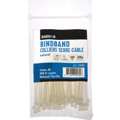 Handson Bindband Naturel 2.5 x 100 mm 100 Stuks