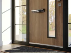 Handson Brievenbusklep + Borstel Zilver Blinde Bevestiging