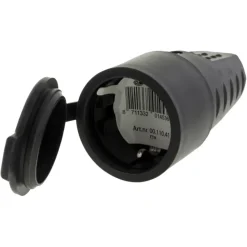 Handson contrastekker rubber zwart