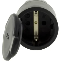 Handson contrastekker rubber zwart