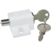 Handson drukcilinder oplegslot wit