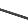 Handson inbouw tochtstrip in PVC 231,5 cm zwart