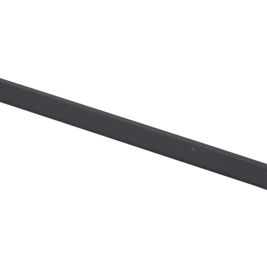 Handson inbouw tochtstrip in PVC 231,5 cm zwart