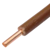 HANDSON installatiedraad VD 2,5 mm² bruin 100 meter