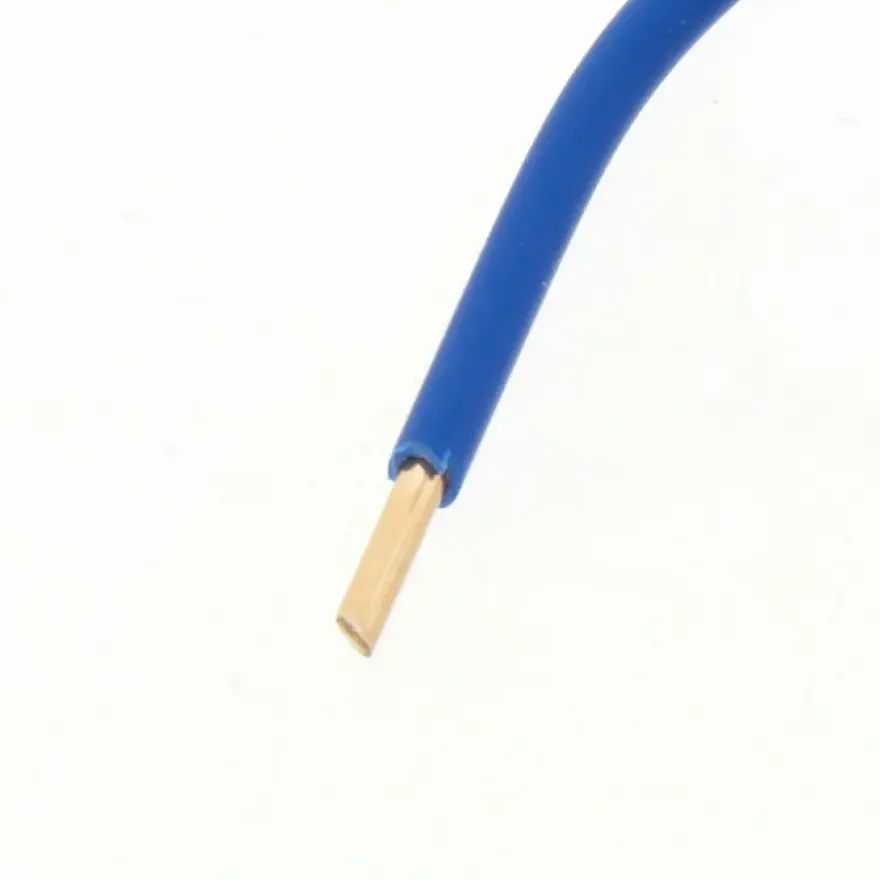 HANDSON Installatiedraad VD 6 mm² blauw 2,5 meter