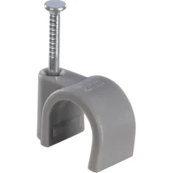 Handson Kabelclip Rond Grijs 12 mm 25 Stuks