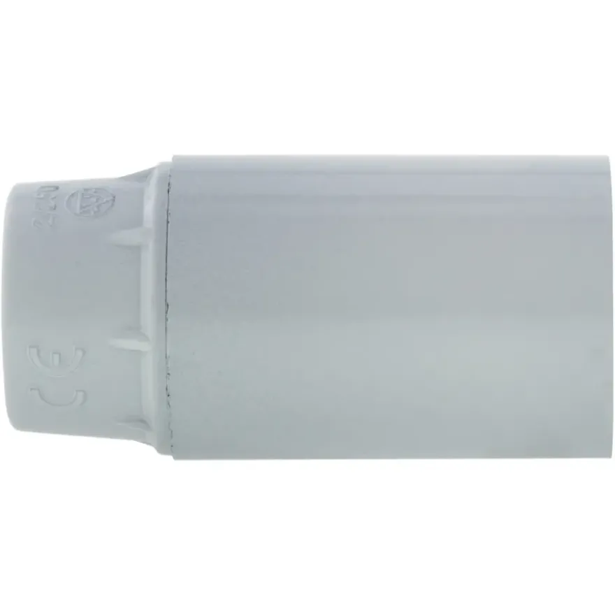 Handson lampfitting E14 glad wit