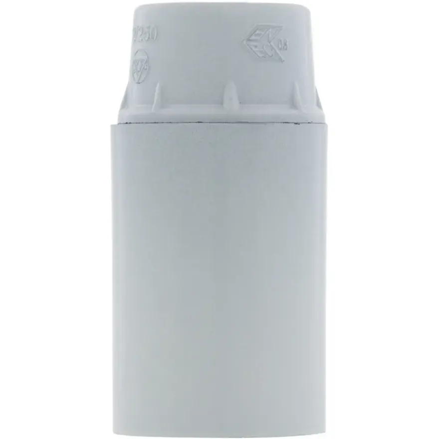 Handson lampfitting E14 glad wit