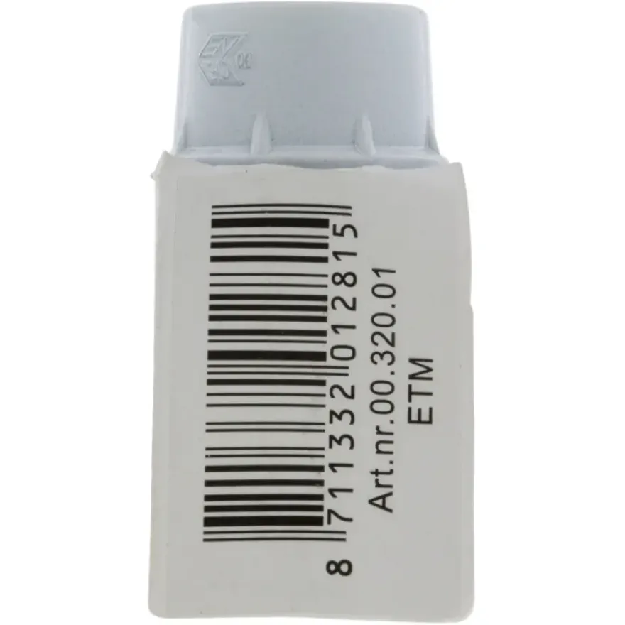 Handson lampfitting E14 glad wit