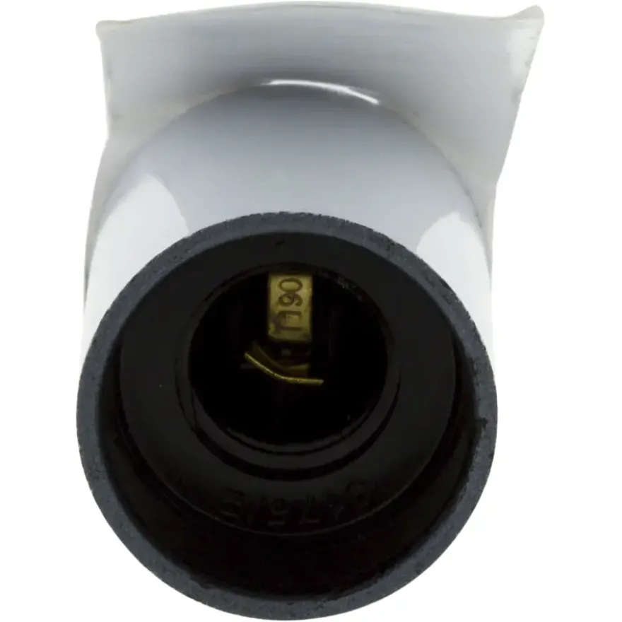 Handson lampfitting E14 glad wit