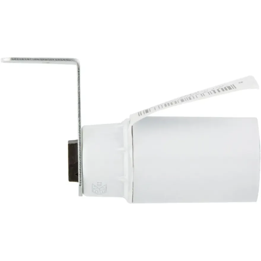 Handson lampfitting E14 haakse beugel wit