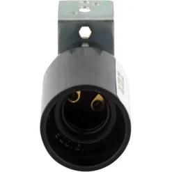 Handson lampfitting E14 haakse beugel zwart