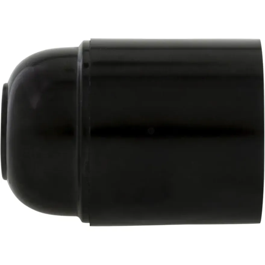 Handson lamphouder E27 glad zwart