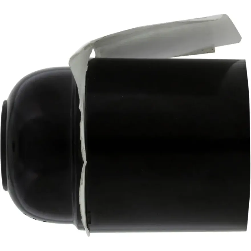 Handson lamphouder E27 glad zwart
