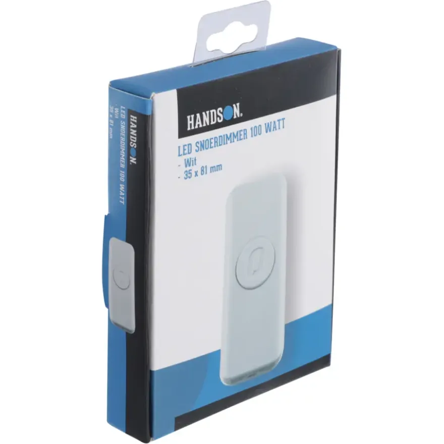 Handson LED Snoerdimmer 1-100 W Wit