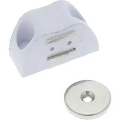 HANDSON magneetsnapper hoek wit 3 kg 2 stuks