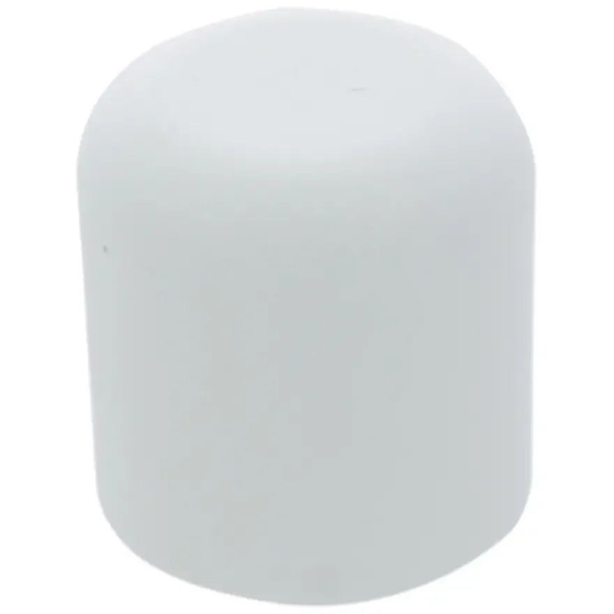 HANDSON meubeldop rond wit 19 mm 4 stuks