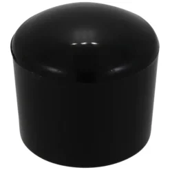 HANDSON meubeldop rond zwart 32 mm 4 stuks