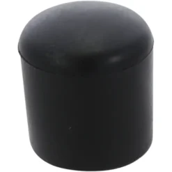 Handson meubeldop rond zwart 22 mm 4 stuks