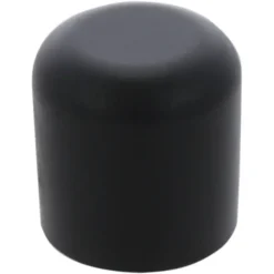 Handson meubeldop rond zwart 19 mm 4 stuks