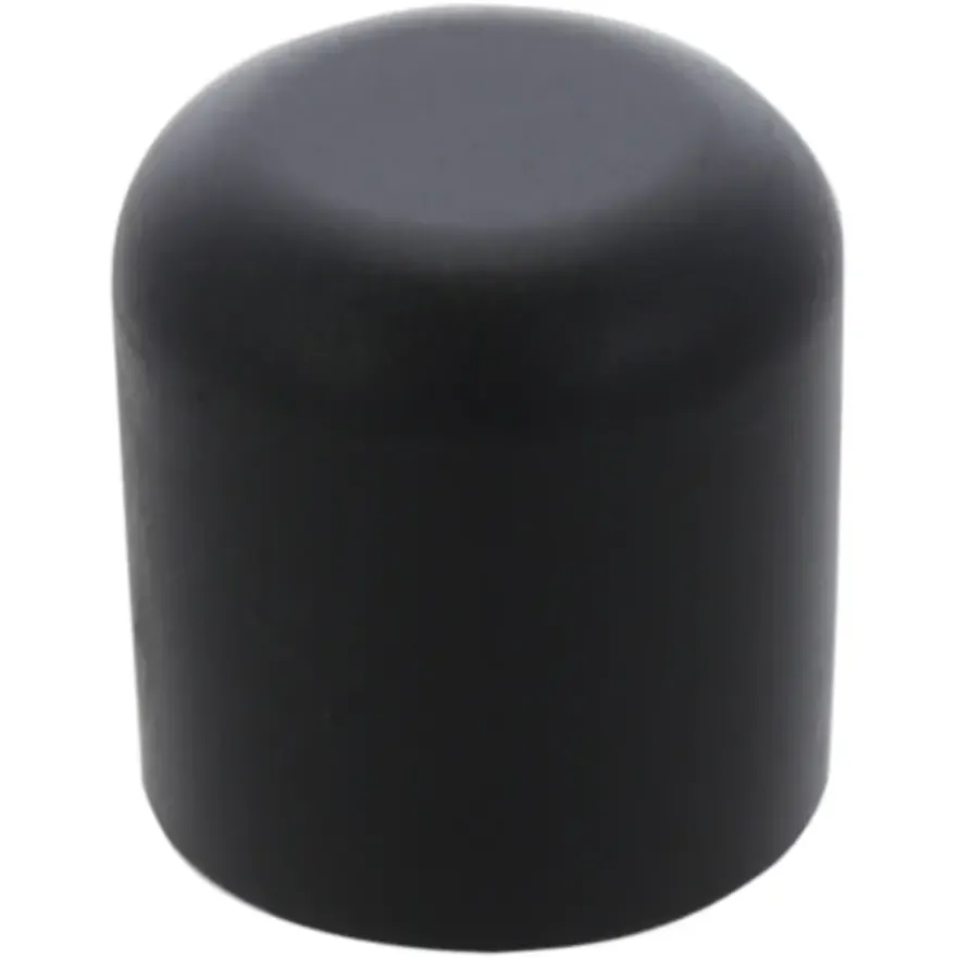 Handson meubeldop rond zwart 19 mm 4 stuks