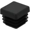 HANDSON meubeldop vierkant 20x20 mm zwart 4 stuks