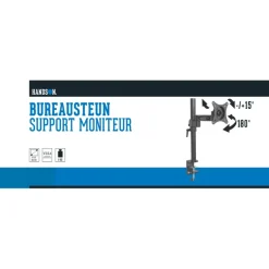 Handson monitorbeugel bureausteun 2-zijdig verstelbaar
