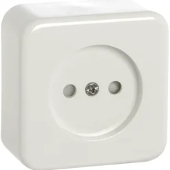 Handson Opbouw wandcontactdoos met schakelaar wit