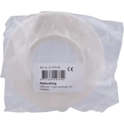Handson Plafondring 138 mm Gat 60 mm Wit