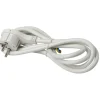Handson Platte Stekker RA met Snoer 2 Meter