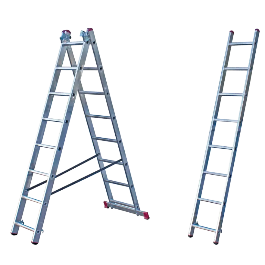 Handson Reformladder met trapfunctie 3x8 treden