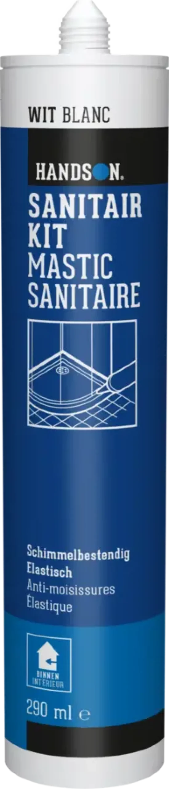 Handson sanitairkit wit 290 ml