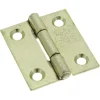 HANDSON Scharnier 40x32 mm vermessingd - 2 stuks