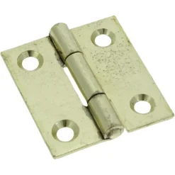 HANDSON Scharnier 40x32 mm vermessingd - 2 stuks