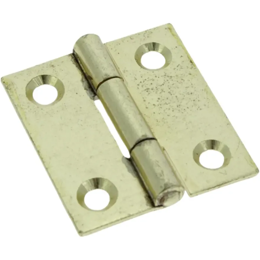 HANDSON Scharnier 40x32 mm vermessingd - 2 stuks