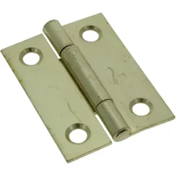 HANDSON Scharnier 50x39 mm vermessingd - 2 stuks