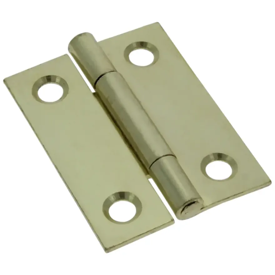 HANDSON Scharnier 50x39 mm vermessingd - 2 stuks