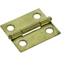 HANDSON Scharnier 30x26mm vermessingd - 2 stuks