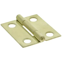 HANDSON Scharnier 30x26mm vermessingd - 2 stuks