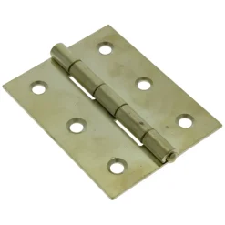 HANDSON Scharnier 60x46 mm vermessingd - 2 stuks