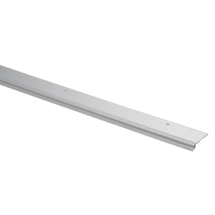 Handson slijtstrip aluminium 93 cm met rubber lip