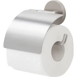 Handson Smart toiletrolhouder met klep rvs