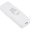 Handson snoerschakelaar met verlichting wit