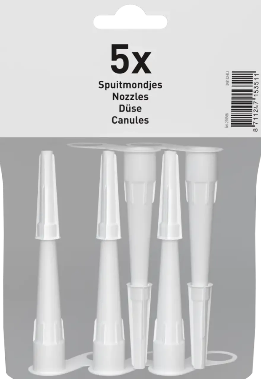Handson spuitmondjes (5 stuks)