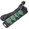 Handson Stekkerdoos 4-voudig RA IP44 3 Meter