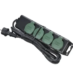 Handson Stekkerdoos 4-voudig RA IP44 3 Meter