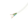 HANDSON Stroomkabel rond wit 3x1,5mm² 5 meter