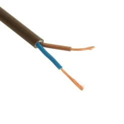 HANDSON Stroomkabel 2x0,75mm² 5 meter Brons