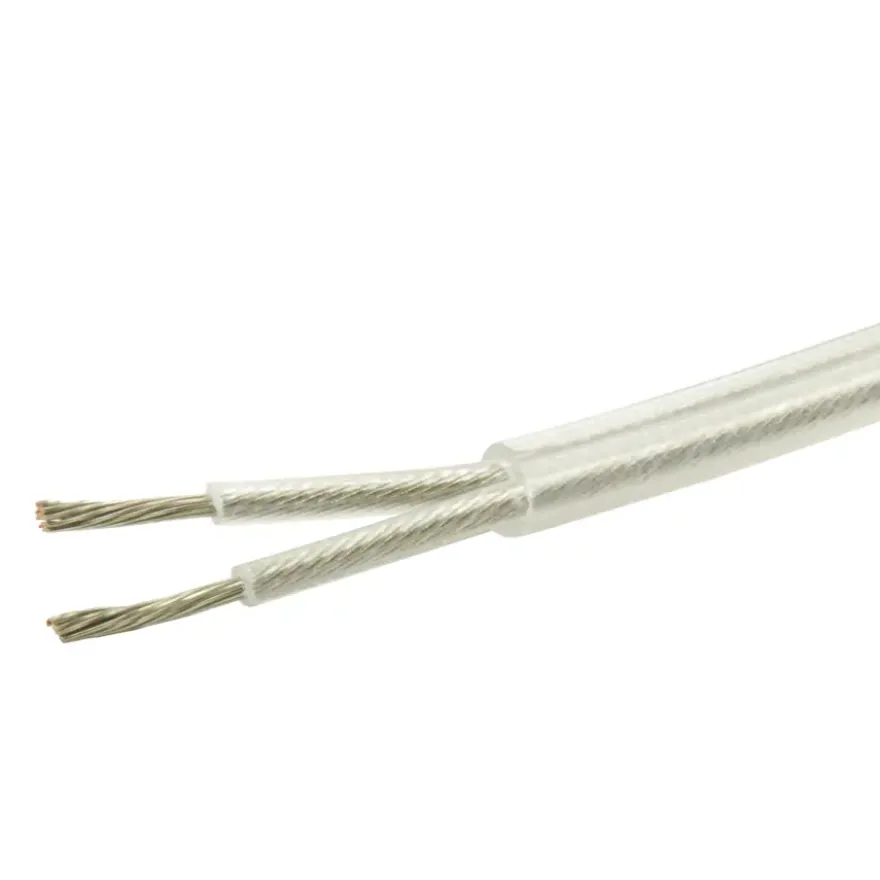 HANDSON Stroomkabel 2x0,75mm² 5 meter Transparant