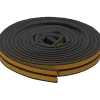 Handson tochtband P-profiel EPDM rubber antraciet 3 meter 2 stuks
